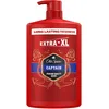 Image de Old Spice Captain Men Gel douche et shampooing 1000 ml, multi-usage 3 en 1 pour le corps, les cheveux, le visage, fraîcheur durable, parfum de qualité du parfum, nettoyage en profondeur