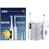 Image de Oral-B Hydropulseur Dentaire, Brosse à Dents Electrique iO 6, Pack en Blanc