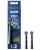 Image de Oral-B Pro Cross Action Black Lot de 4 têtes de brosse à dents électriques