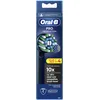 Image de Oral-B Pro Cross Action Lot de 4 têtes de brosse à dents électrique en forme de X et poils coudés pour enlever la plaque dentaire Noir