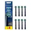 Image de Brossette dentaire Cross Action Black - Pack de 8 ORAL B