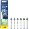 Image de Oral-B Brossettes de Rechange Cross Action, lot de 6, Blanches