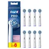 Image de Pack de 8 brossettes pour brosse à dents Oral-B Pro Sensitive Clean en occasion ou reconditionné