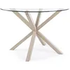 Image de CONCEPT1 May verre pied naturel D114 x h76 cm MAY-0732185-NAT