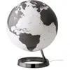Image de Tecnodidattica   Mappemonde Light&Colour Metal Charcoal | lumineux, pivotant, avec cartographie Politique actualisée | Luminaire de design | Diamètre 30 cm | Textes en anglais