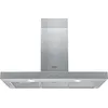Image de Hotpoint - HHBS 9.7F LB X Hotte Aspirante - Débit d'Air 713 m3/h avec Booster, Éclairage LED, Silencieuse et Classe Énergétique B - Largeur 90 cm - Inox