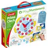 Image de Quercetti, Primo Clock, Première Horloge Educative Enfant 4-8 Ans, Jouet Montessori pour Apprendre à Lire l’Heure, Jeu Éducatif avec Cartes, Idée Cadeau Fille Garçon, Made in Italy