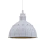 Image de SELETTI - Lampadario in resina "Cupolone" - 07967-bianco - TAGLIA UNICA