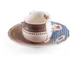 Image de Seletti Hybrid Collection Table, tasse à café avec soucoupe en porcelaine Hybrid 2.0-DJENNE