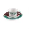Image de Seletti « Hybrid Collection Tavola, Tasse à café avec soucoupe en porcelaine chinée