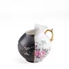 Image de SELETTI Vase Hybrid Lfe, blanc / multicolore, Ø 19,5 cm, porcelaine