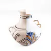 Image de SELETTI Vase hybride Nazca, blanc / multicolore, Ø 22,5 cm, porcelaine