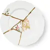 Image de Seletti Kintsugi Assiette à fruits en porcelaine et or 24 carats mod. 2