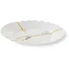 Image de Seletti Kintsugi Assiette à fruits en porcelaine et or 24 carats mod. 3
