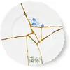 Image de Seletti Kintsugi Assiette Plate en Porcelaine et Or 24 carats Mod. 3