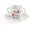 Image de Seletti Kintsugi Tasse avec Soucoupe en Porcelaine et Or 24 carats Mod. 1