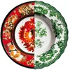 Image de Seletti Assiette creuse en porcelaine Ø 25,4 H.4,2 "Hybrid-Cecilia