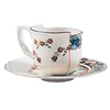 Image de Seletti Tasse à café avec soucoupe en porcelaine hybrid-Tamara