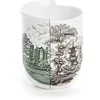Image de Seletti Mug en porcelaine Ø 8,5 H.10,2 "Hybrid-Fedora
