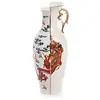 Image de SELETTI Vase en Porcelaine Ø 14 cm H.32,5 "Hybrid-Adelma