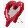 Image de Seletti Melted Heart Miroir Cadre Rouge