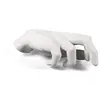 Image de SELETTI Sculpture Architecturale Main de Sculpture en Acier Inoxydable Poli