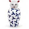 Image de SELETTI Canopie Zoe Vase Bleu avec Couvercle