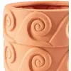 Image de SELETTI Vase Magna Graecia Onda, soucoupe, terre cuite