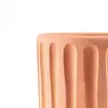 Image de SELETTI Vase Magna Graecia Dorico, soucoupe, terre cuite