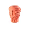 Image de Vaso in Terracotta SELETTI Man 25X23 H33