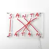 Image de SELETTI Applique déco LED Santa-Satan, rouge