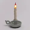 Image de SELETTI Lampe de table déco LED Grimm Bugia bougie grise