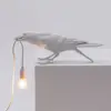 Image de SELETTI Bird Lamp Lampe de table LED ludique blanche
