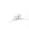 Image de SELETTI Lampe déco LED Mouse Lamp USB couchée blanche
