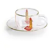 Image de SELETTI TOILETPAPER Tasses à café en verre borosilicate, langue