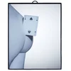 Image de Seletti 17101 Two of Spades, Miroir Toiletpaper, 17,5 x 23 cm, Noir