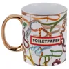 Image de SELETTI TAZZA PORCELLANA TOILETPAPER HOME SNAKES