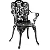 Image de Seletti Industry Collection Fauteuil en aluminium Bleu ciel Ø52 x 55 x H45/94 cm