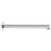 Image de Bossini H69000I000308 Bras de douche mural carré, Accessoire Douche, L 40 cm Chrome