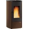 Image de Extraflame - termostufa a pellet extraflame marina idro h11 - bronzo - 31200