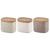 Image de Boîtes de conservation GUZZINI Tierra - Assortiment de 3 boîtes S - 500 ml