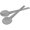 Image de Guzzini - Couverts à salade gris foncé - D.28 cm OS