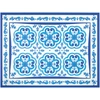 Image de Guzzini - Set de table en polyuréthane Blues bleu méditerranée - 1,8x33x44 cm OS