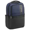 Image de RONCATO Metropolitan Sac à dos pour ordinateur avec poche porte-tablette, sac à dos multifonction avec compartiments et poches de différentes tailles, bleu nuit, 14''