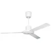 Image de Vortice Nordik Evolution R Ventilateur de plafond silencieux 160 cm, 3 pales en acier, ventilateur d'air froid, rotation réversible, vitesse réglable, prédisposition kit lumière, fabriqué en Italie