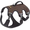 Image de Ferplast Harnais Chien Réglable XL Poitrail 82-92 cm avec Poignée, Marron