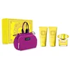 Image de Versace Yellow Diamond Eau de toilette 90 ml + gel douche 100 ml + lotion pour le corps 100 ml + sac à main