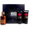 Image de DSQUARED2 Coffret Wood Pour Homme - Eau de toilette 100 ml + Gel douche 100 ml + Baume après-rasage 100 ml