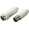 Image de ELECTRALINE - Fiche TV mâle + femelle 9.52mm