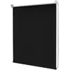 Image de emmevi Store à enrouleur pour porte fenêtre, maison, bureau, mur, plafond, 80 x 180 cm, noir